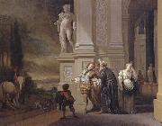 Jan Weenix The Departure of the prodigal son oil on canvas